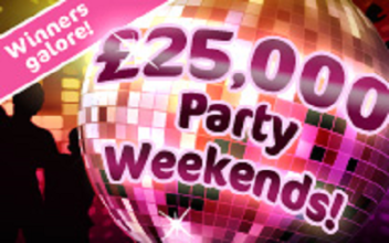 Wink Bingo Party Time £25k April Weekends