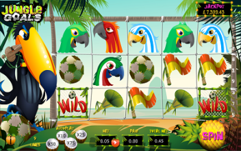 Brand New World Cup 2014 Themed Slot Jungle Goal$ Launches