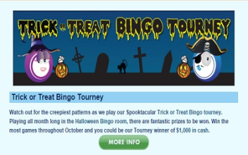 Online Bingo Celebrates Halloween