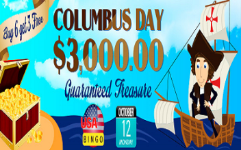 Columbus Day Bingo Voyage