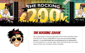 Get Ready for the Rocking £200K at Sing Bingo