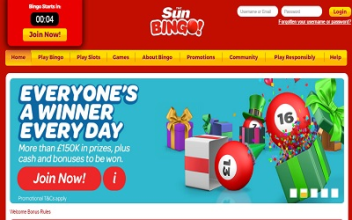 New Platform Means New Promotions for Sun Bingo