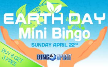Bingo Spirit Hosts the Earth Day Mini Bingo