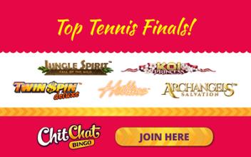 Win Tickets To Tennis Finals On Chit Chat Bingo