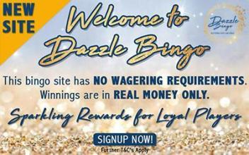 New Bingo Site- Dazzle Bingo