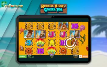 Golden Sands and Golden Fortunes in New Free Play Slot Live at mFortune