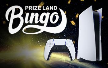 Win a PS5 and Top Prizes with Prize Land Bingo