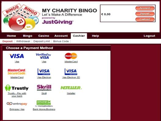 My Charity Bingo