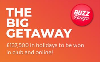 How To Win Share of £137,500 Holidays For Free at Buzz Bingo